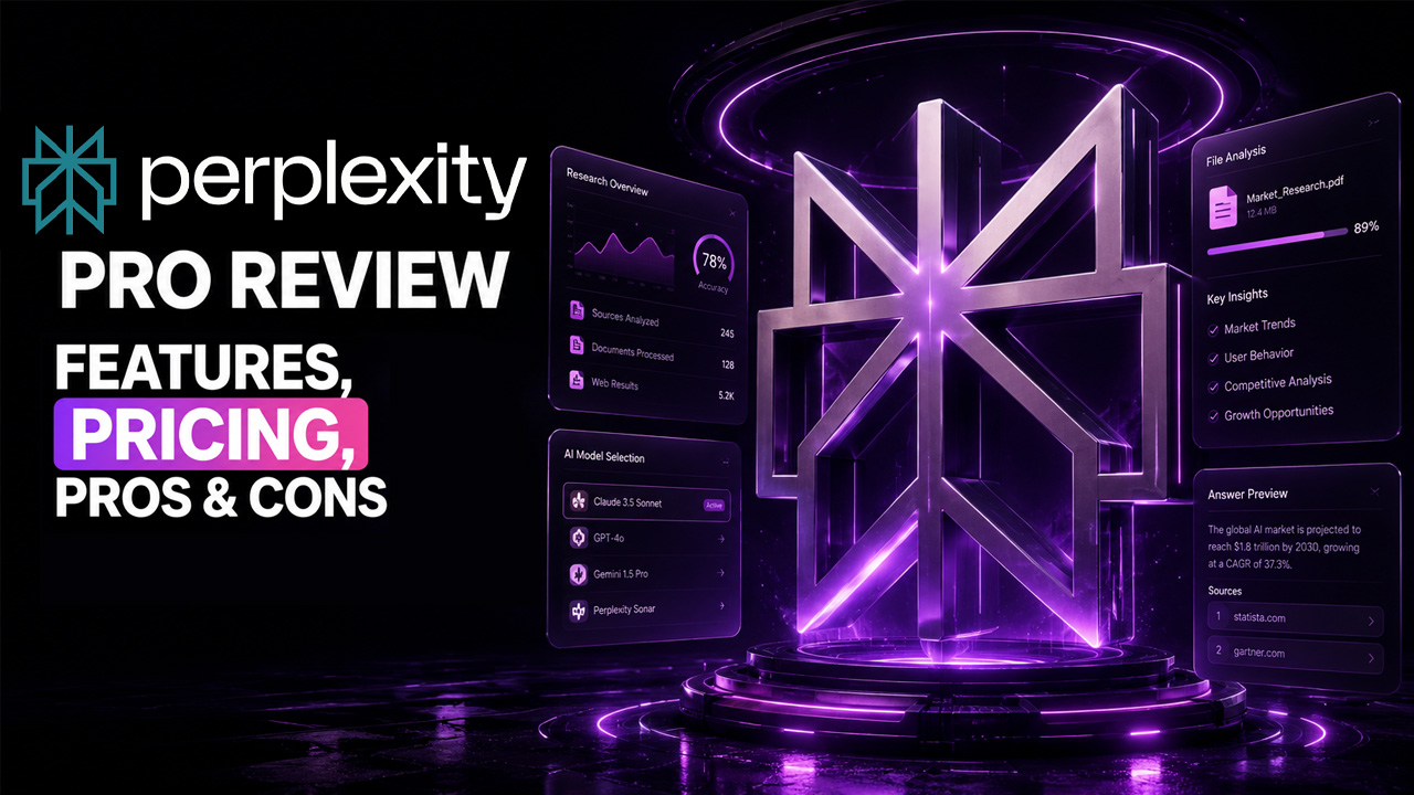 Perplexity Pro Review 2026 Features, Pricing, Pros & Cons