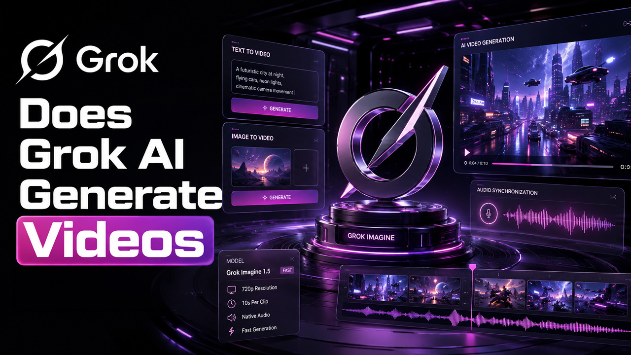 Does Grok AI Generate Videos 2026