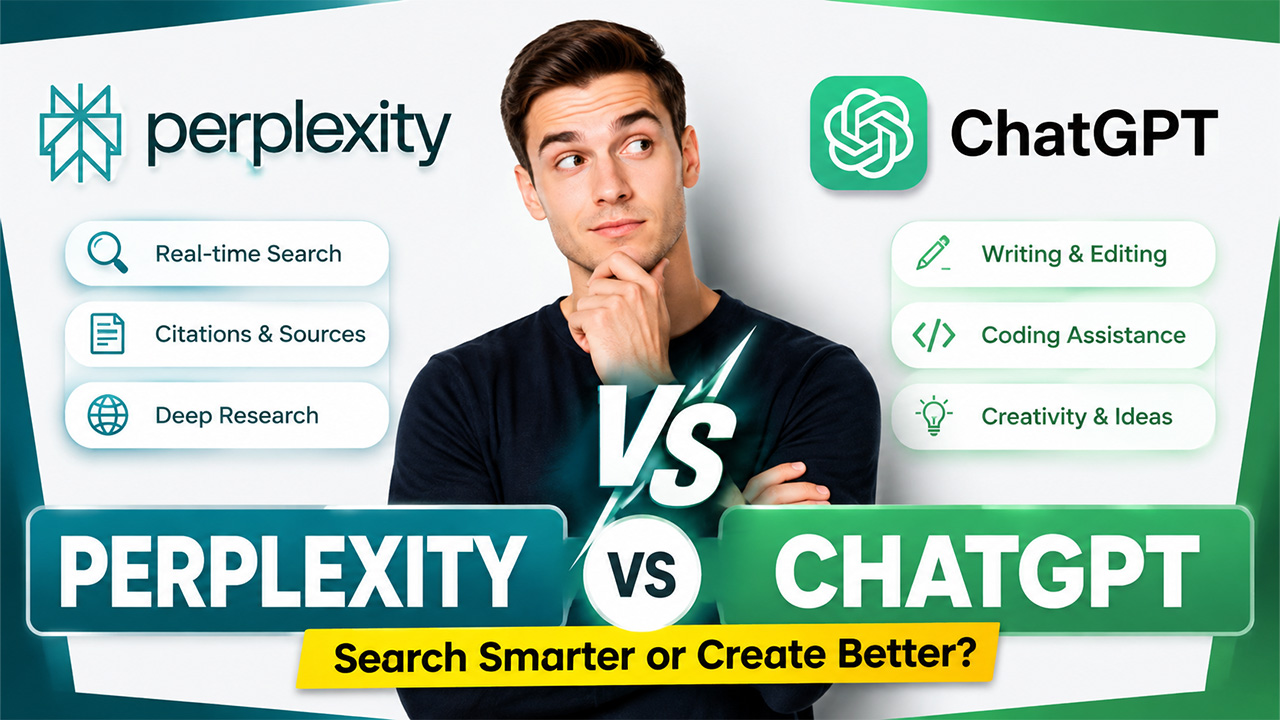 Perplexity Vs ChatGPT Which AI Tool Is Better in 2026