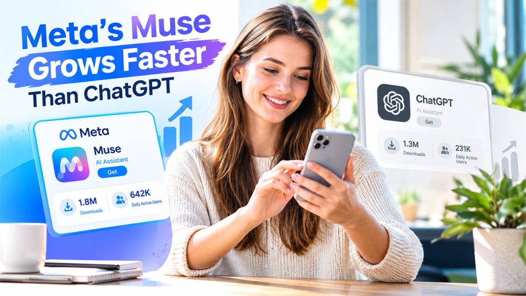 Meta’s Muse Is Reportedly Growing Faster Than ChatGPT’s Early Mobile Launch 
