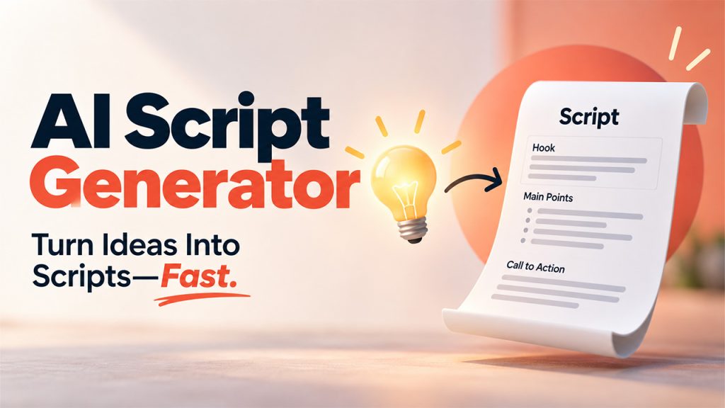 What Is an AI Script Generator A Complete Guide for Content Creators