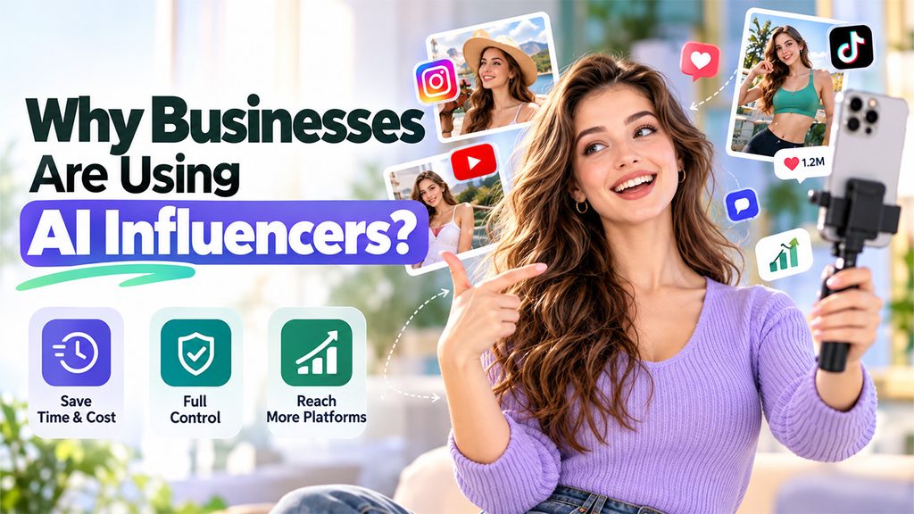 Why Businesses Are Using AI Influencers?