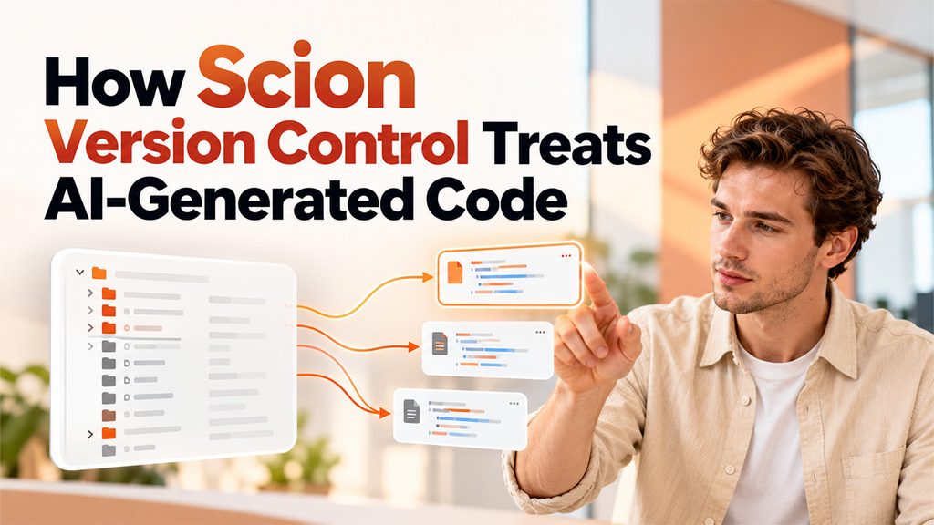 How Scion Version Control Treats AI-Generated Code