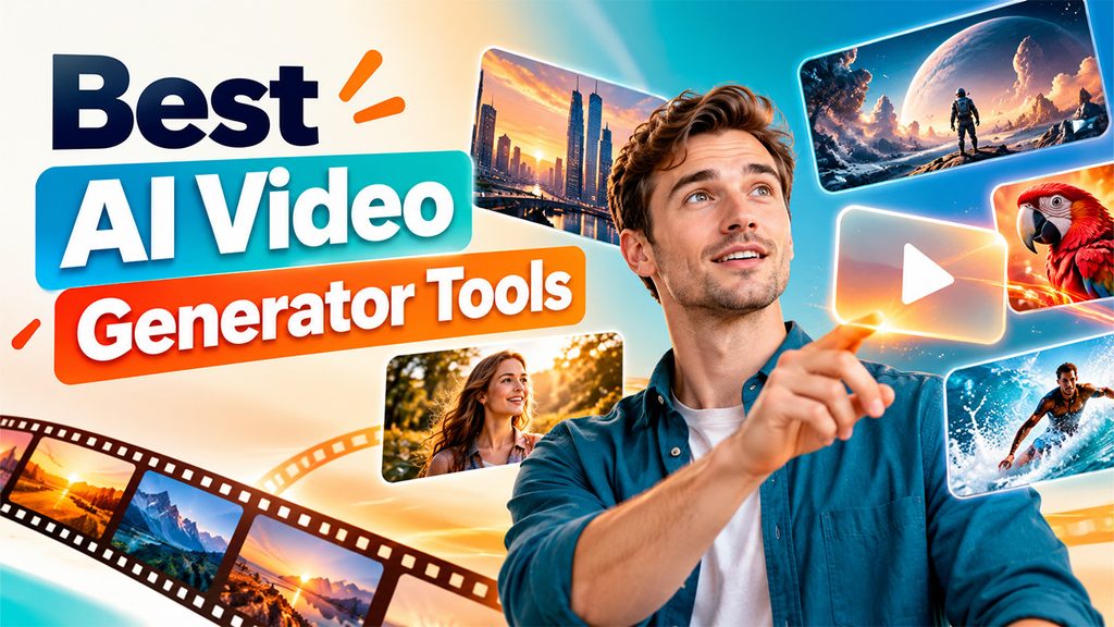 The 5 Best AI Video Generator Tools in 2026